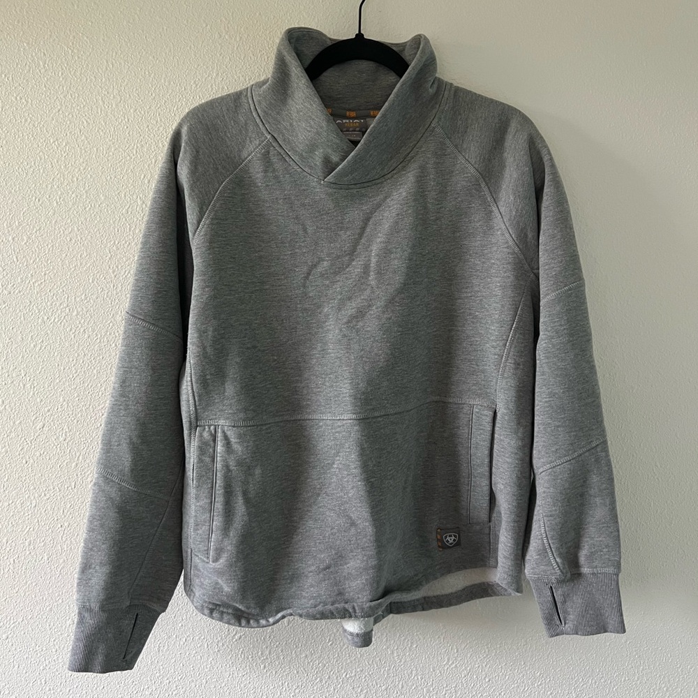 Ariat Rebar Workman Oversized Funnel Sweatshirt - Women’s Large